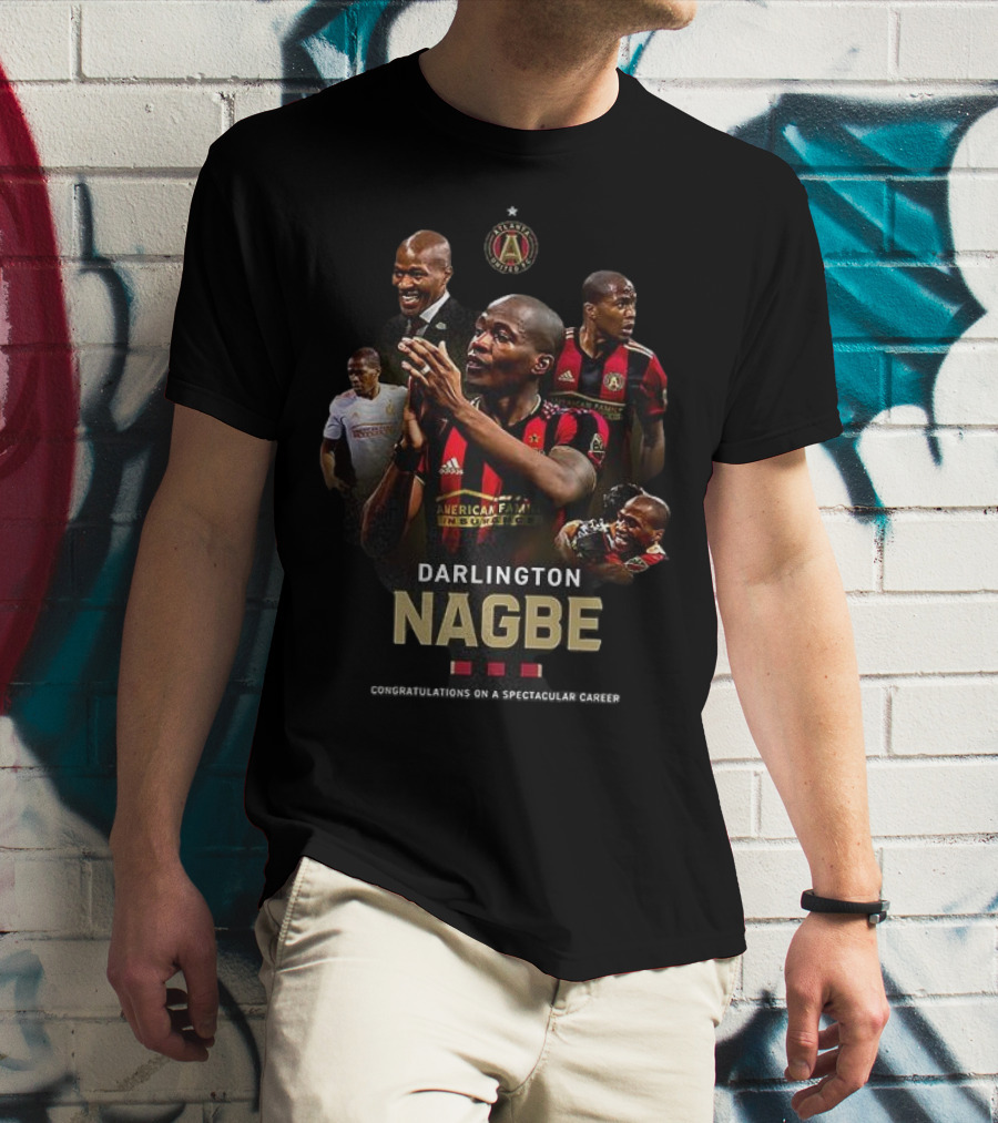 Atlanta United FC Darlington Nagbe Congratulations On A Spectacular Career T-Shirt