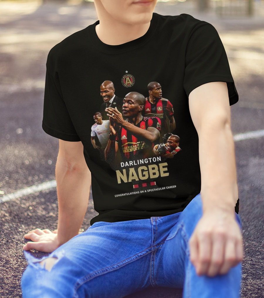 Atlanta United FC Darlington Nagbe Congratulations On A Spectacular Career T-Shirt