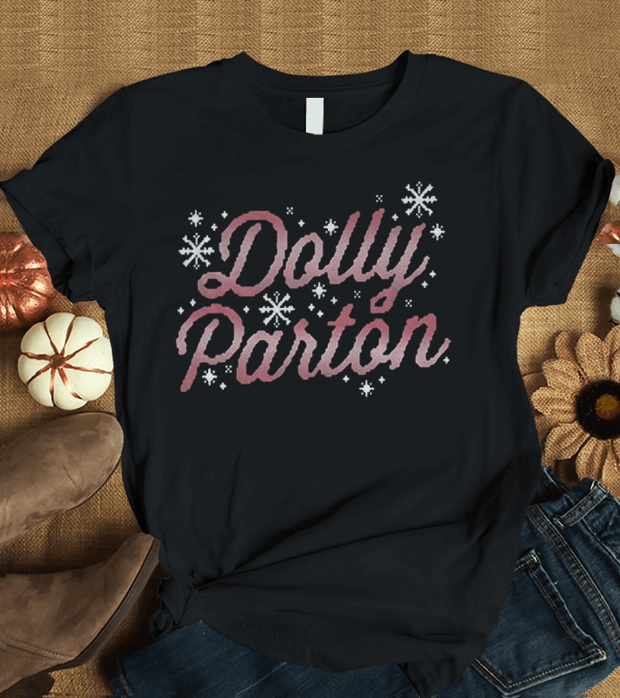 Dolly Parton Snowflake Christmas Holiday 2025 T-Shirt