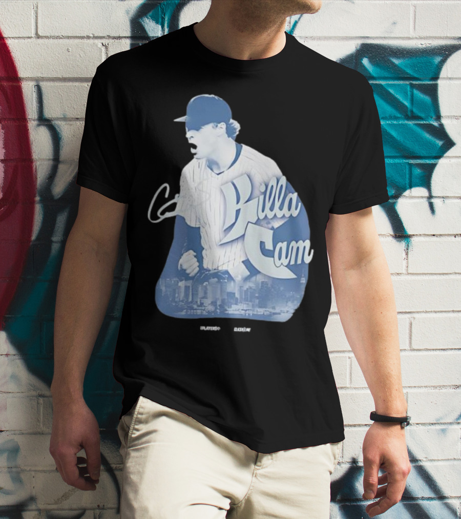 Killa Cam New York Yankees Cityscape Pitcher Style T-Shirt