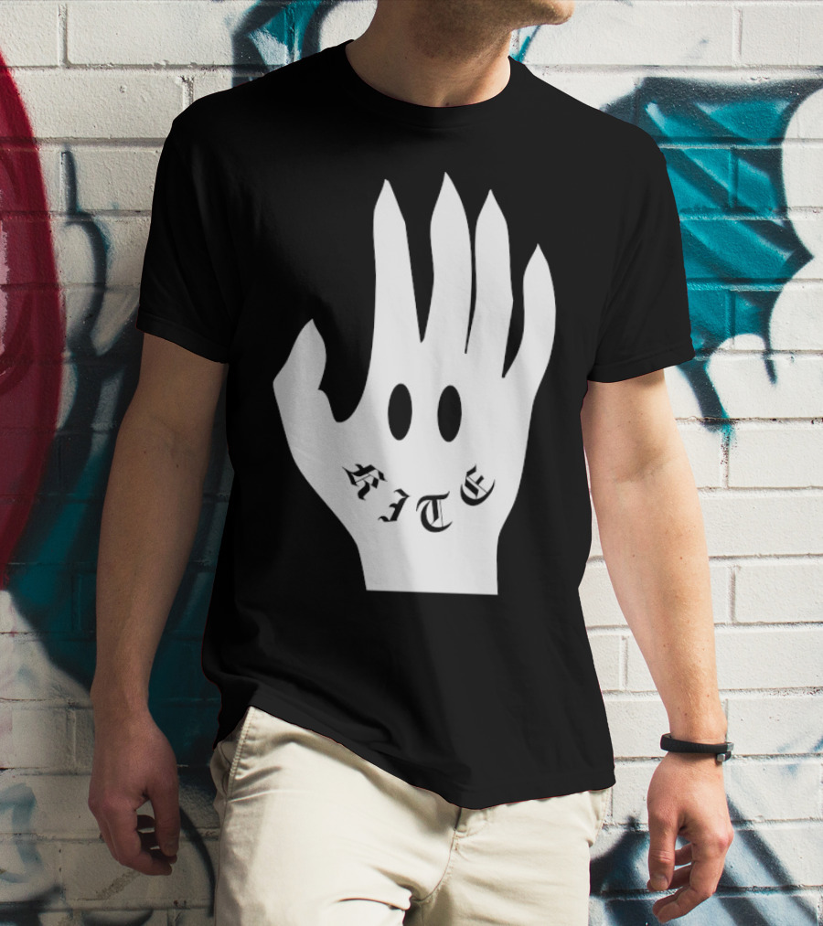 Kite Smile Hand By Stefan Fält T-Shirt