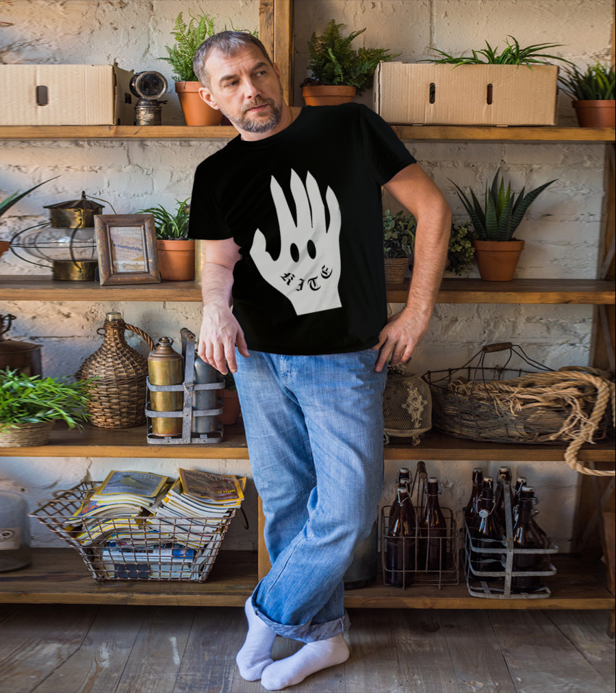 Kite Smile Hand By Stefan Fält T-Shirt