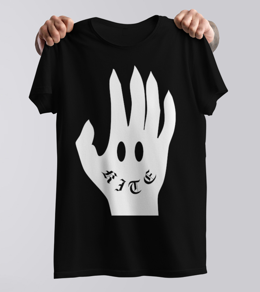 Kite Smile Hand By Stefan Fält T-Shirt