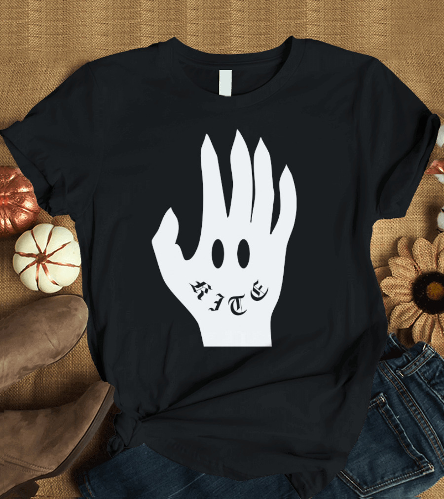 Kite Smile Hand By Stefan Fält T-Shirt