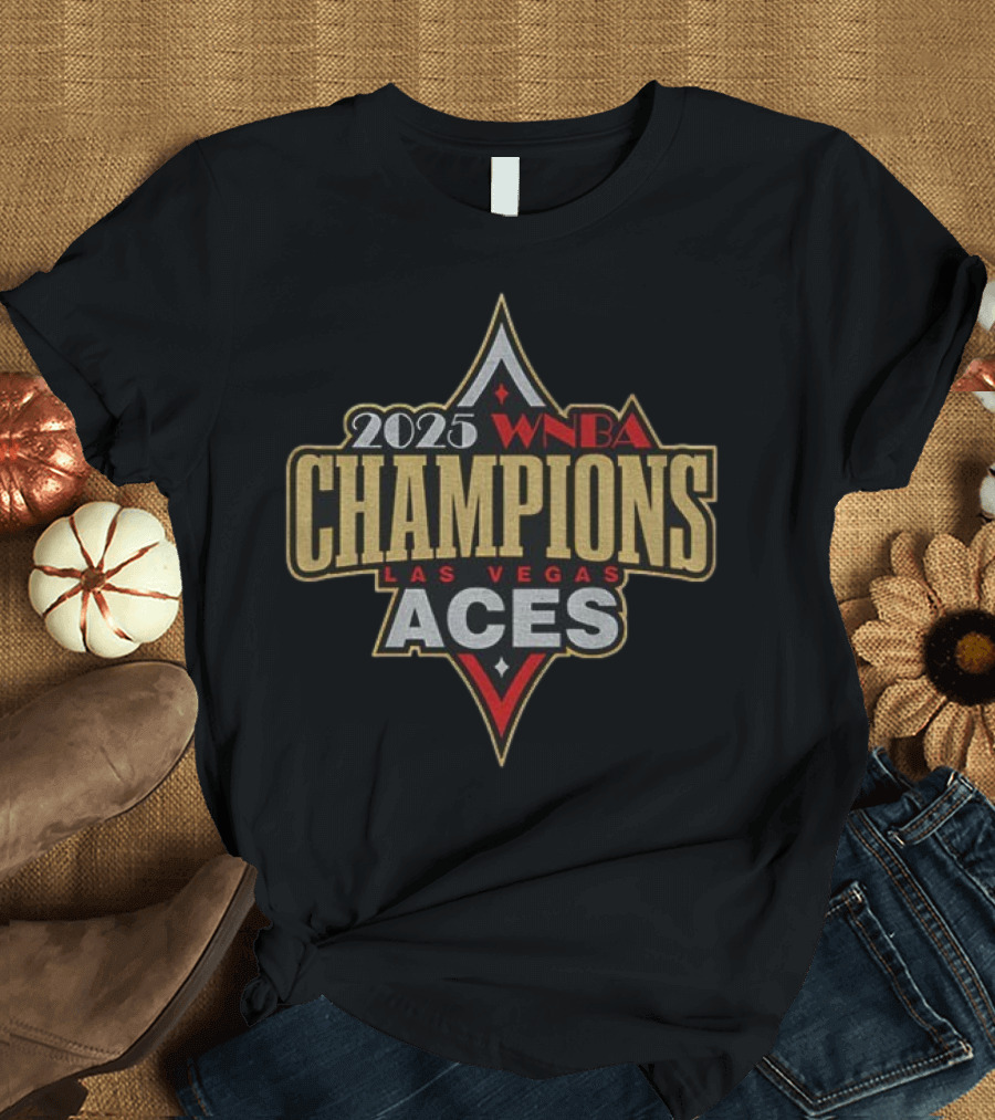 Las Vegas Aces WNBA Champions 2025 T-Shirt