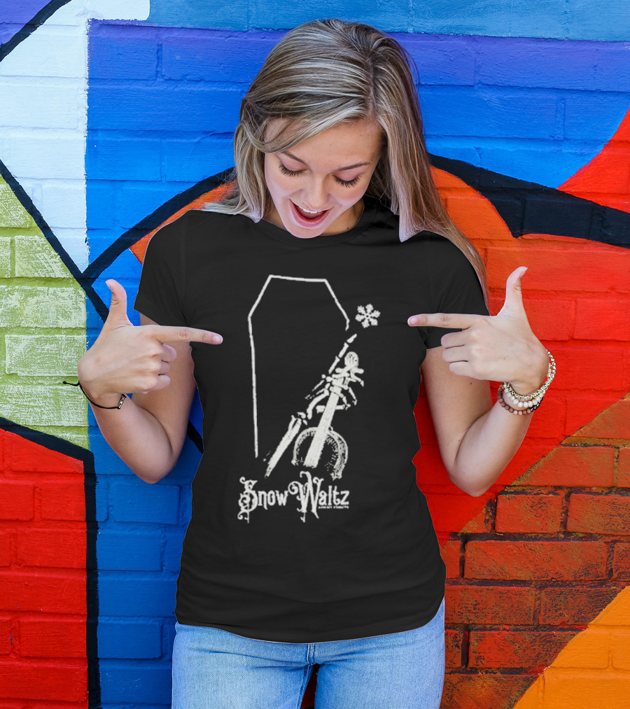 Lindsey Stirling Snow Waltz Coffin And Violin Snowflake T-Shirt