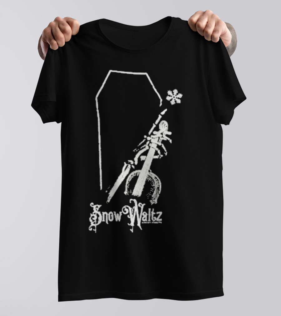 Lindsey Stirling Snow Waltz Coffin And Violin Snowflake T-Shirt