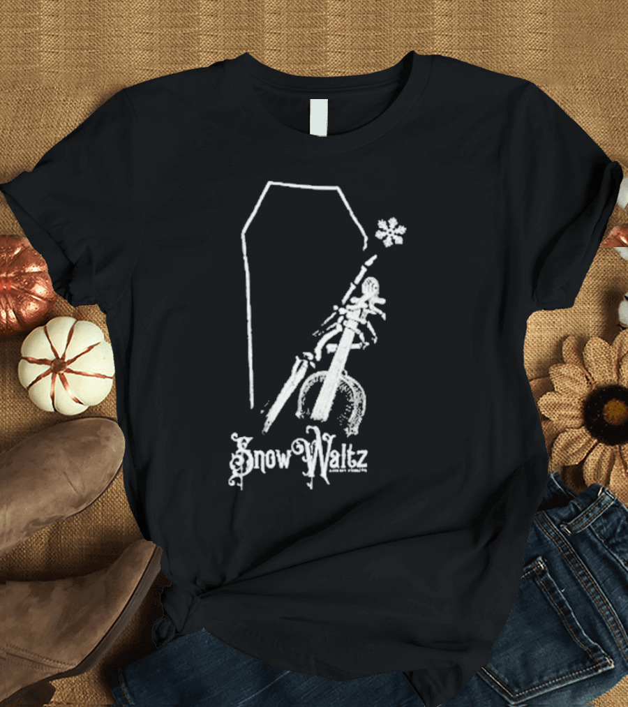 Lindsey Stirling Snow Waltz Coffin And Violin Snowflake T-Shirt