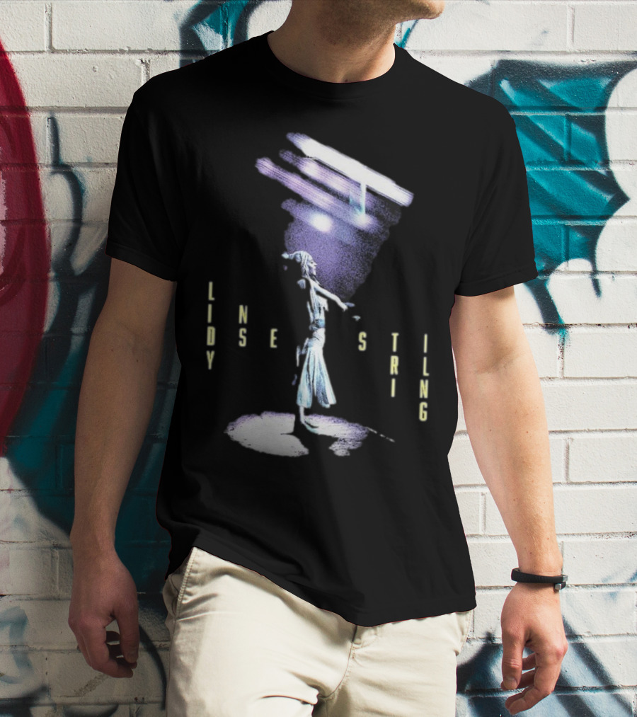 Lindsey Stirling Energetic Stage Performance With Spotlight T-Shirt