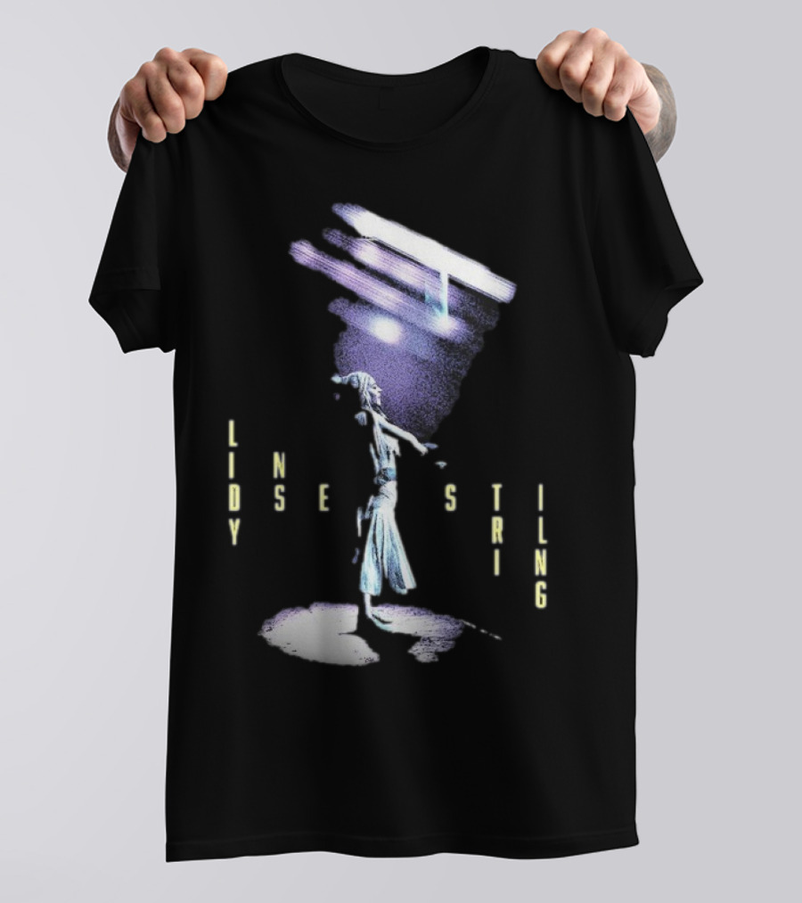 Lindsey Stirling Energetic Stage Performance With Spotlight T-Shirt