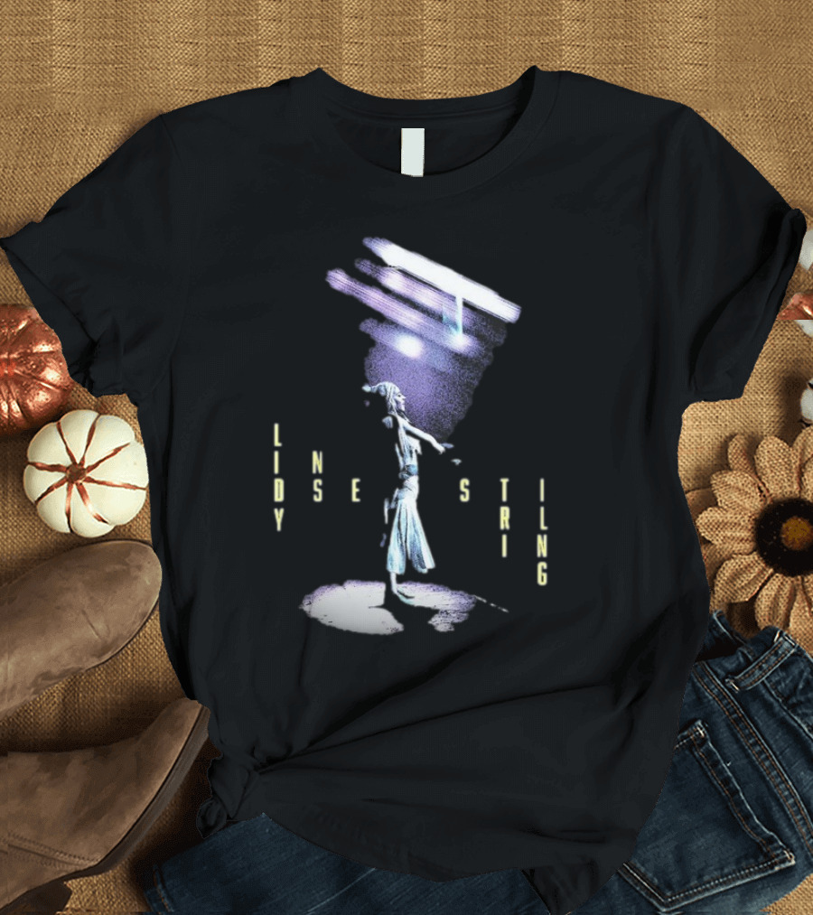 Lindsey Stirling Energetic Stage Performance With Spotlight T-Shirt