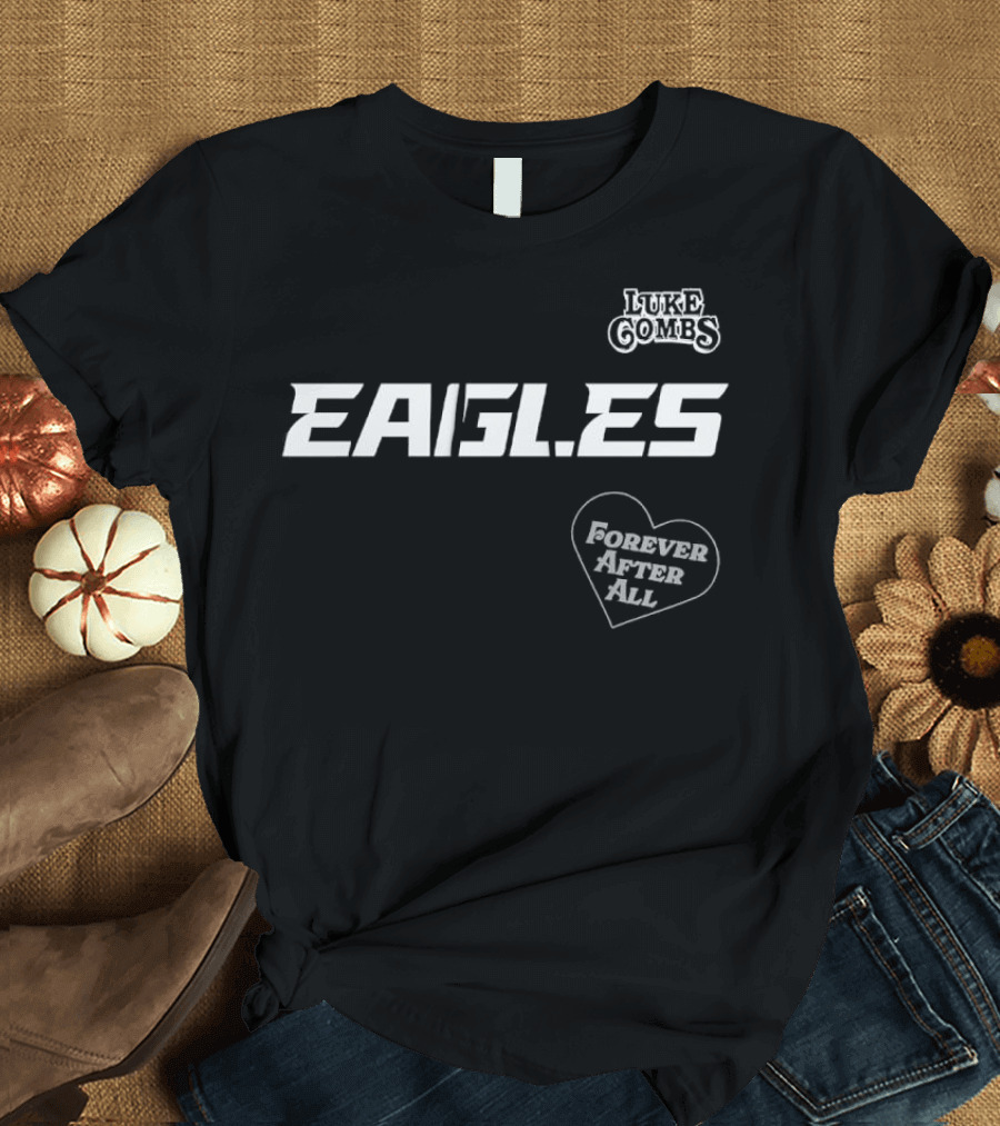 Luke Combs Eagles Forever After All Tour 2025 T-Shirt