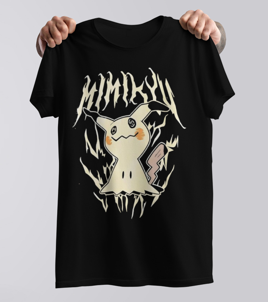 Mimikyu Pokémon Character Creepy Ghostly Appearance T-Shirt