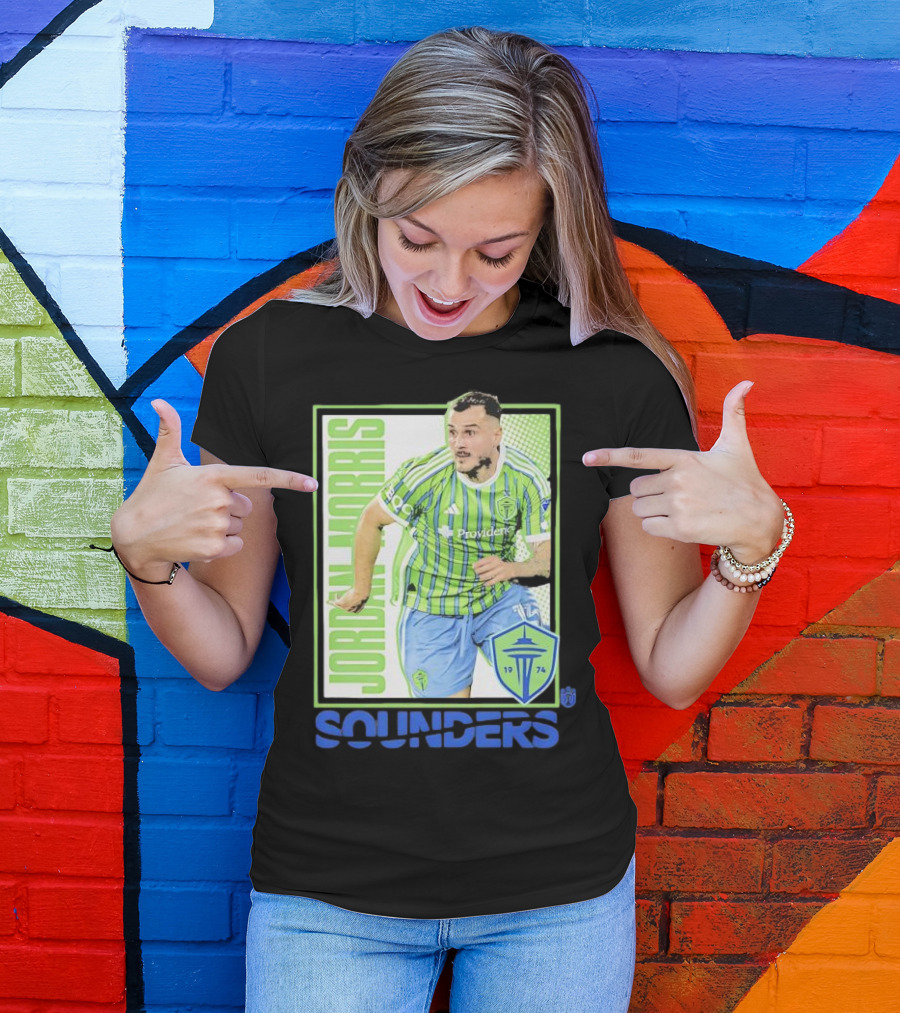 Seattle Sounders FC Jordan Morris 1974 Providence Ultras Image T-Shirt