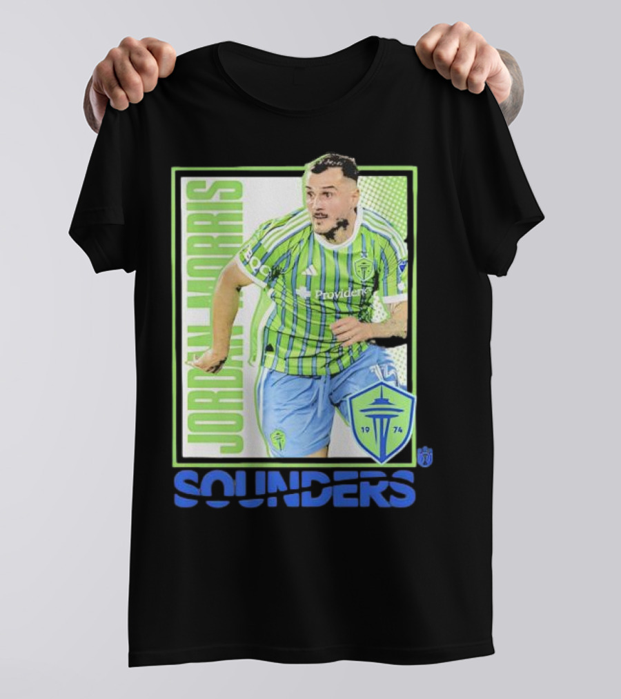 Seattle Sounders FC Jordan Morris 1974 Providence Ultras Image T-Shirt