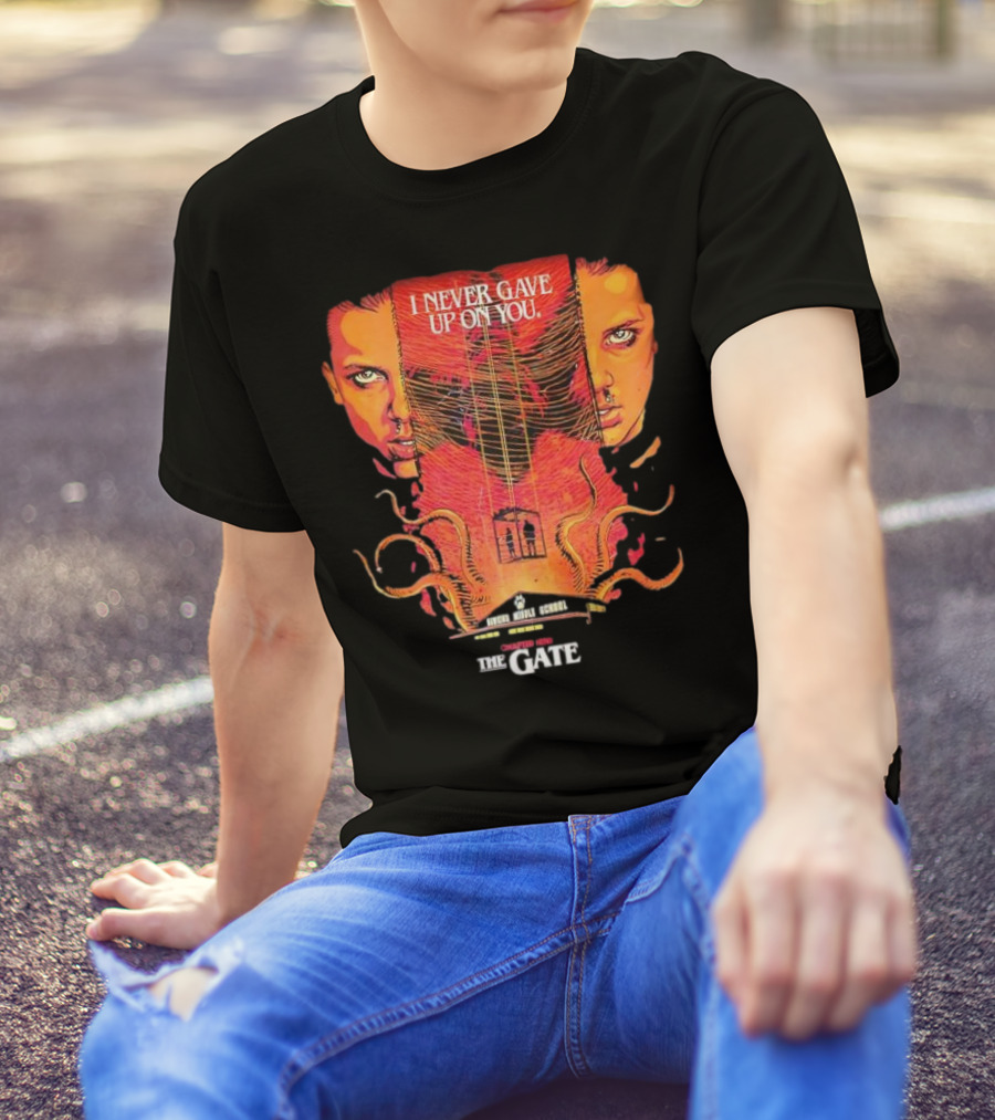 Stranger Things Season 2 Butcher Billy The Gate I Never Gave Up On You T-Shirt
