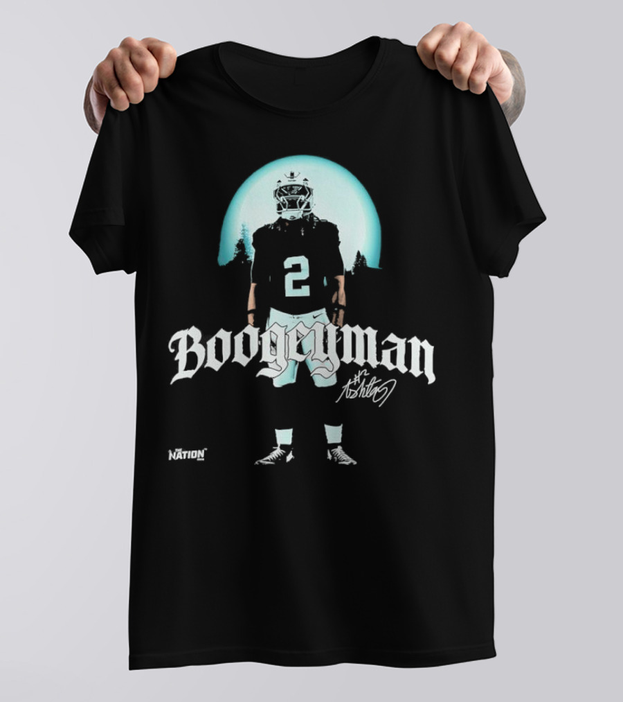 The Boogeyman Jalen Hurts 2 Signature NFL Player Moonlight T-Shirt