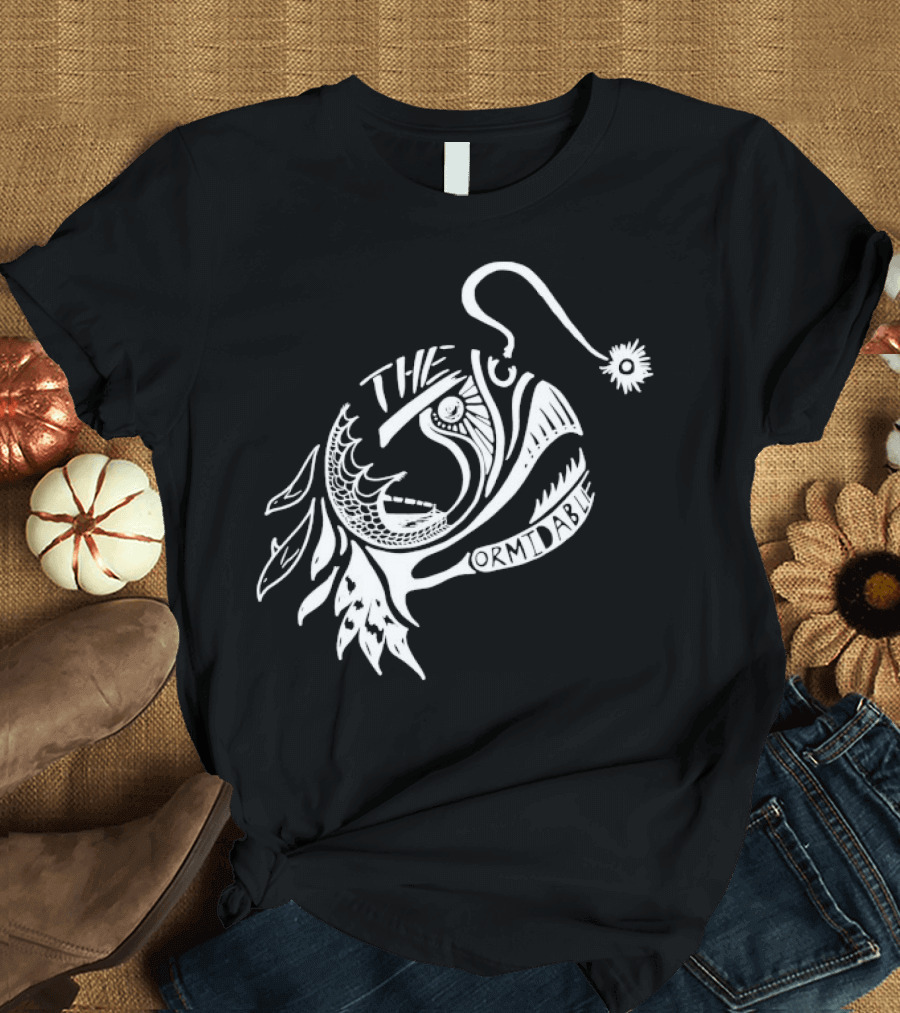 The Joy Formidable MC Fish Unique Anglerfish Art T-Shirt