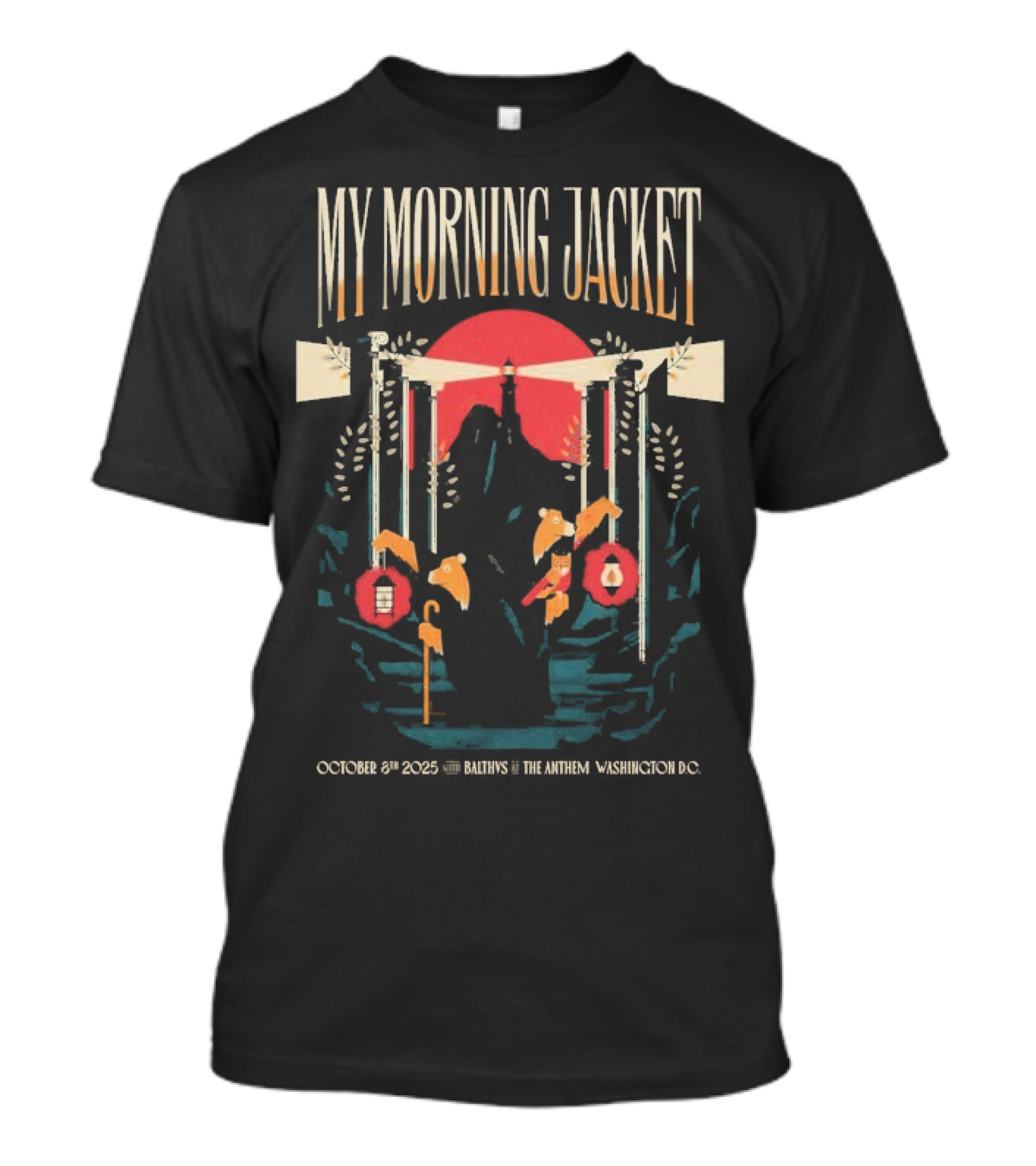 My Morning Jacket October 8 2025 The Anthem Washington DC Balthvs Event T-Shirt