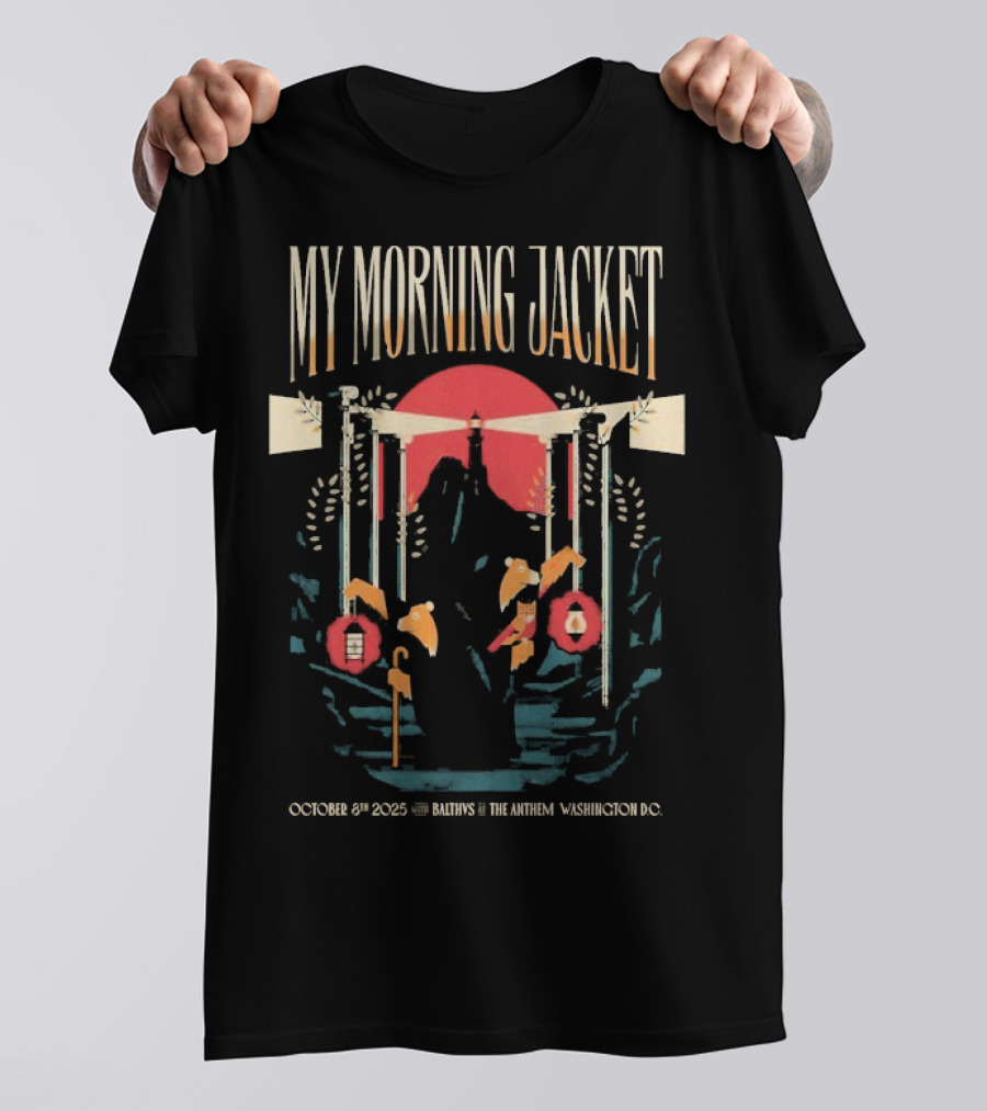 My Morning Jacket October 8 2025 The Anthem Washington DC Balthvs Event T-Shirt