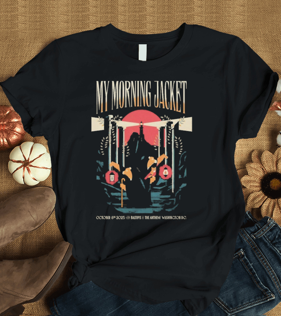 My Morning Jacket October 8 2025 The Anthem Washington DC Balthvs Event T-Shirt