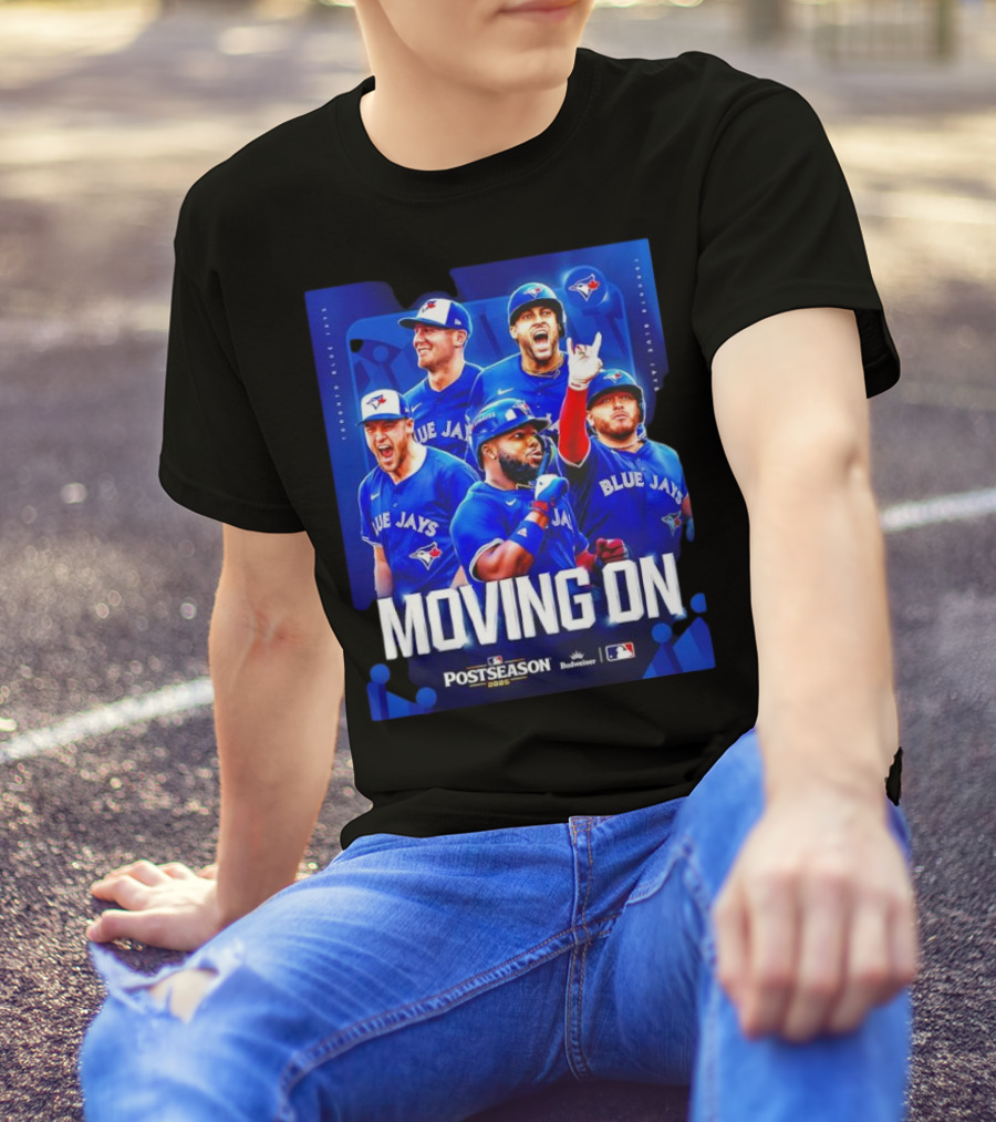 Toronto Blue Jays Moving On Postseason 2025 American League Championship Series T-Shirt