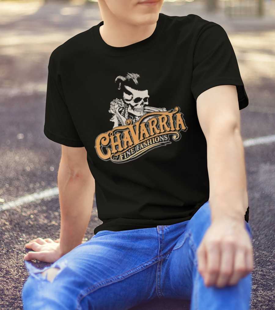 Chavarria Fine Fashions Pomade Skull Style T-Shirt