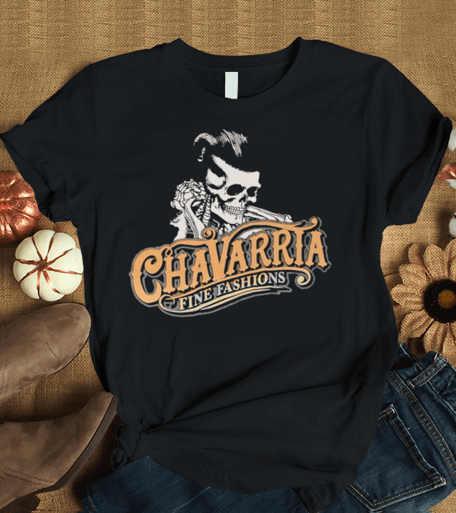Chavarria Fine Fashions Pomade Skull Style T-Shirt