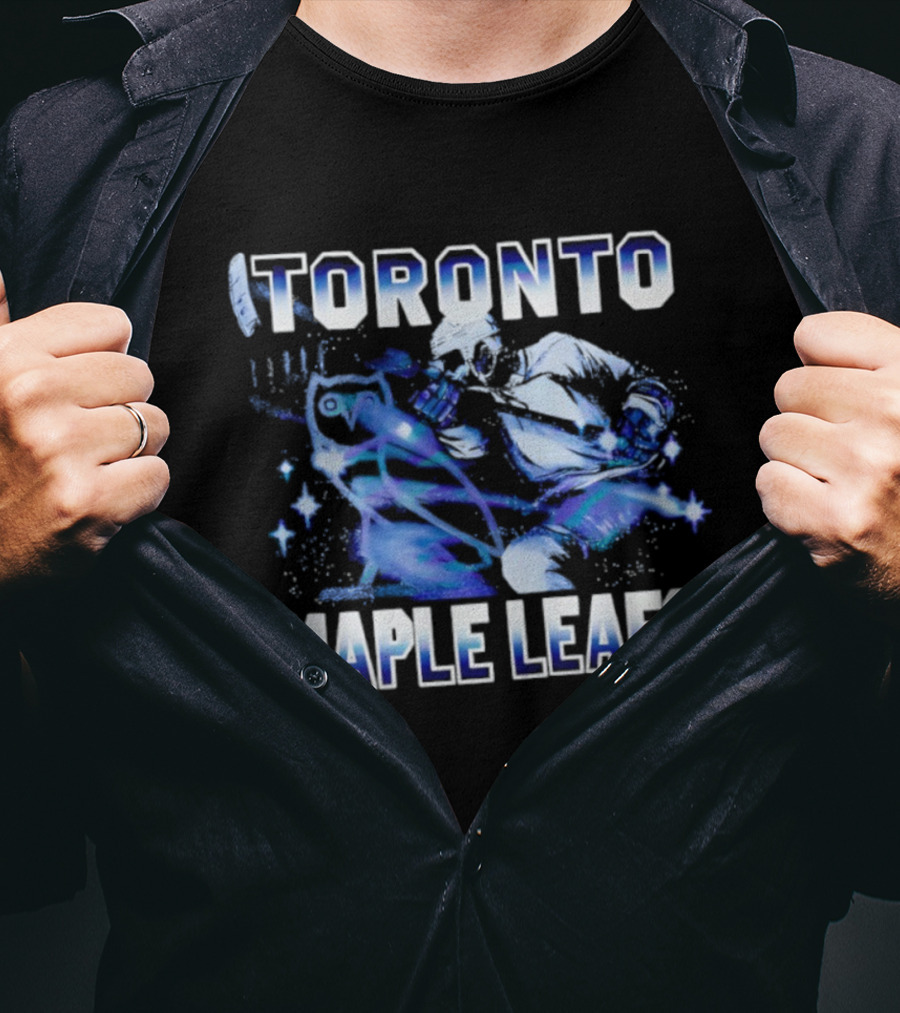 Toronto Maple Leafs OVO X TML Cold As Ice Collaboration T-Shirt