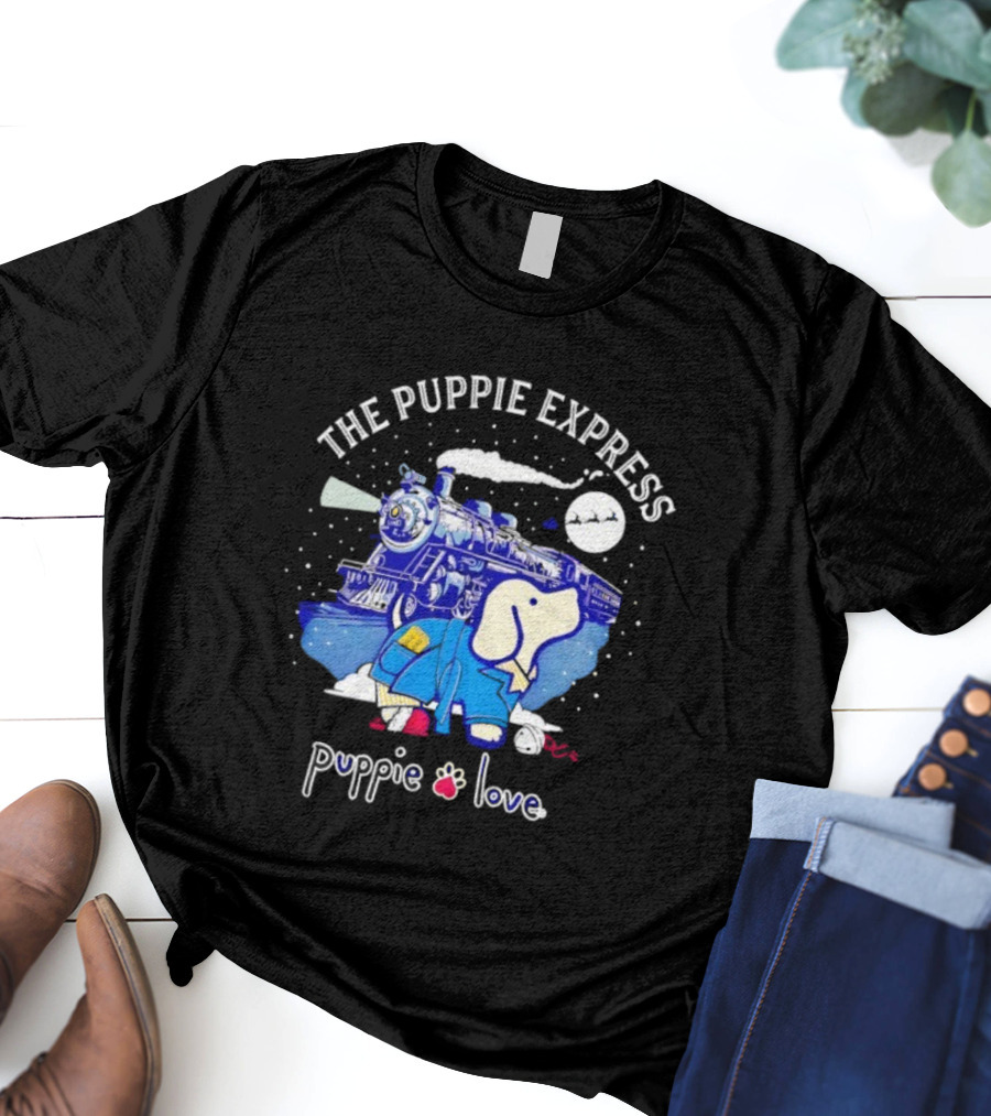 The Puppie Express Puppy Love Train Adventure T-Shirt