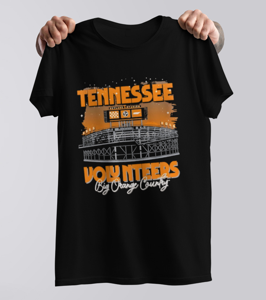 Tennessee Volunteers Big Orange Country Neyland Stadium Vols T-Shirt