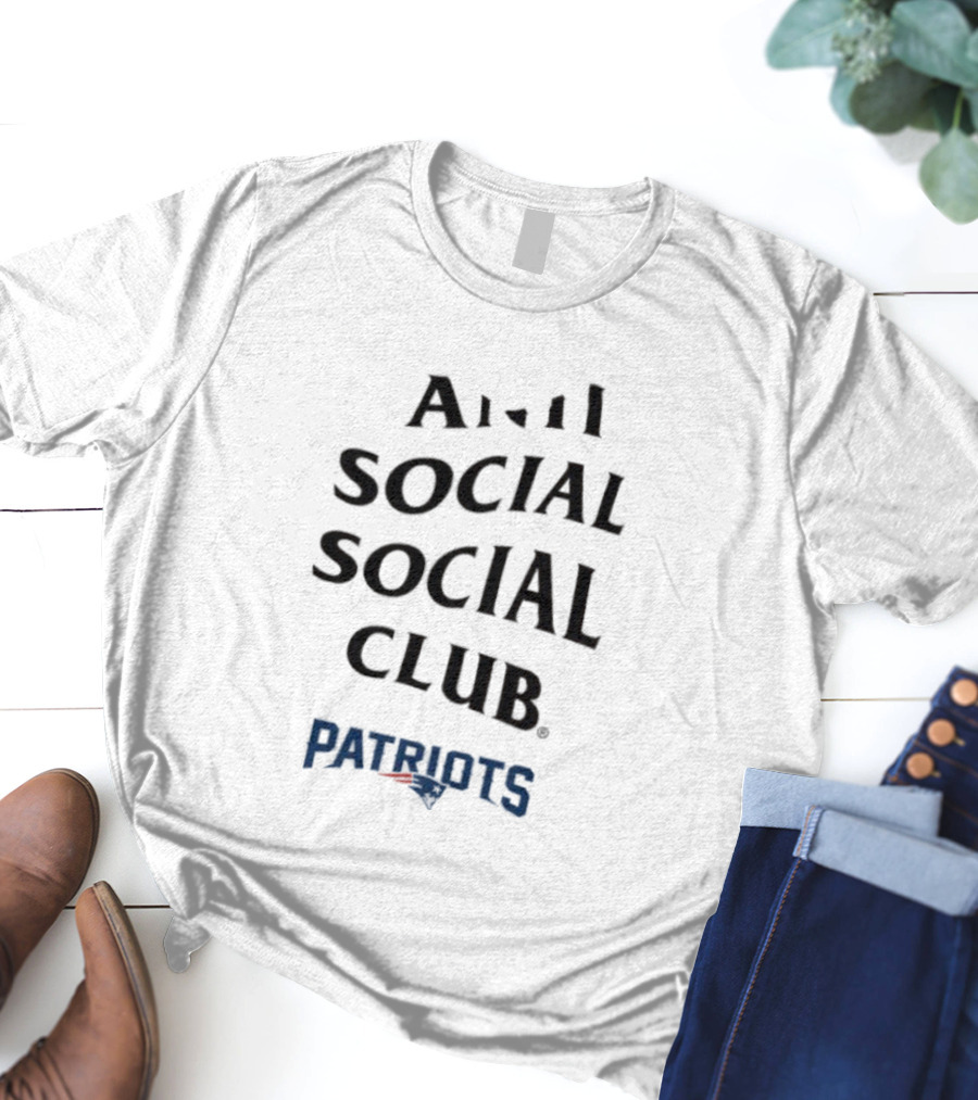 Anti Social Social Club Patriots Collaboration T-Shirt