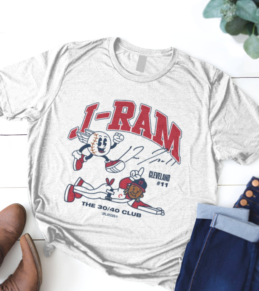 J-Ram The 30/30 Club Cartoon Signature Guardians #11 T-Shirt