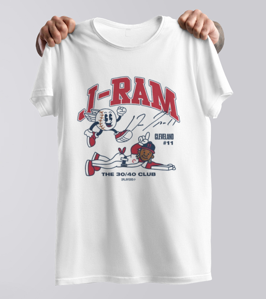 J-Ram The 30/30 Club Cartoon Signature Guardians #11 T-Shirt