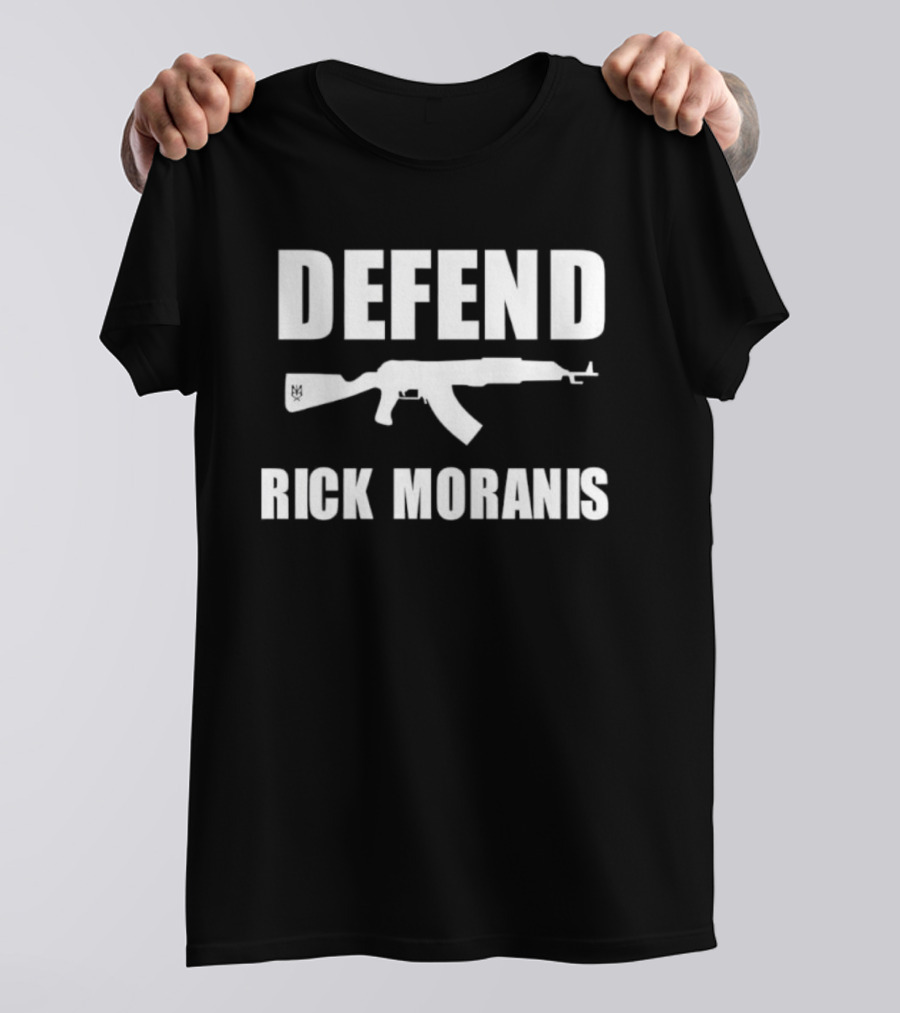 Defend Rick Moranis AK-47 Graphic Statement T-Shirt