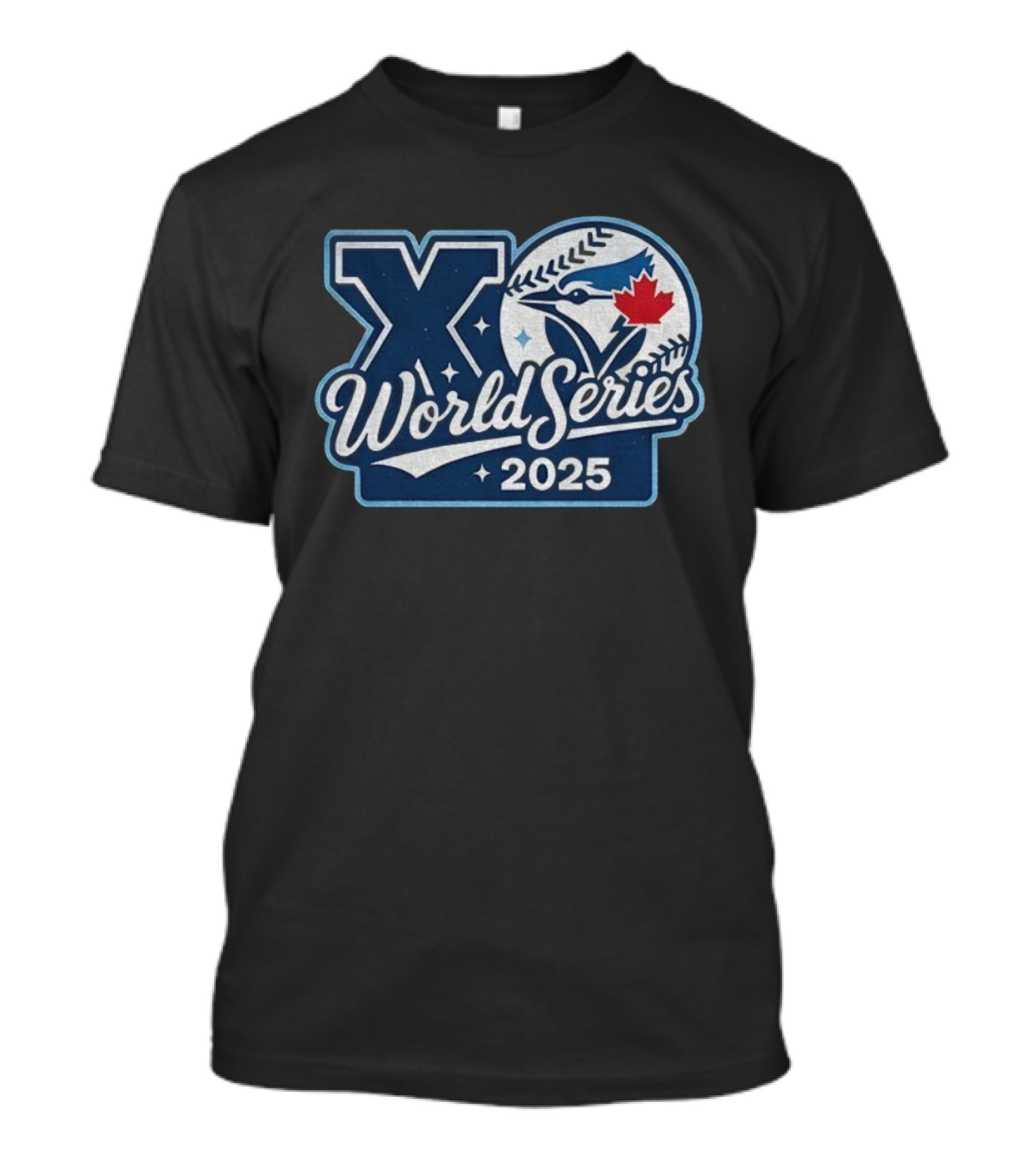 Toronto Blue Jays XO 2025 World Series Baseball Championship T-Shirt