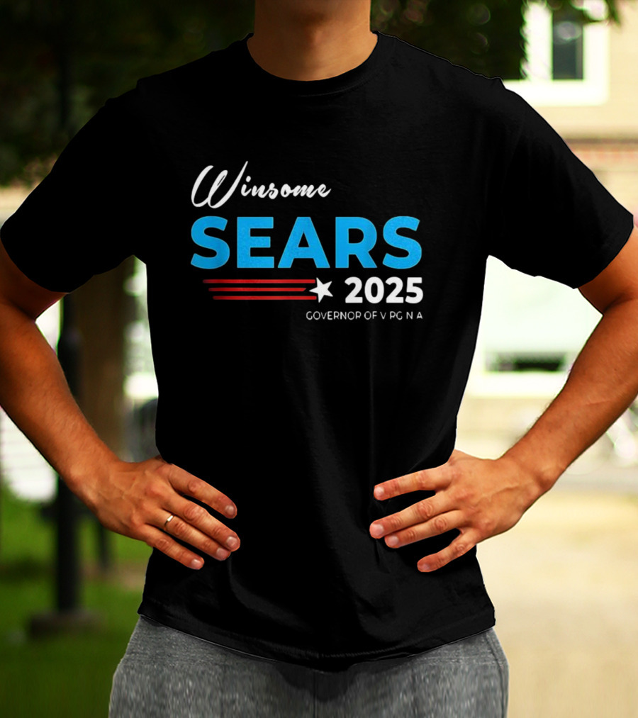 Winsome Sears Governor Of Virginia 2025 Election Campaign T-Shirt