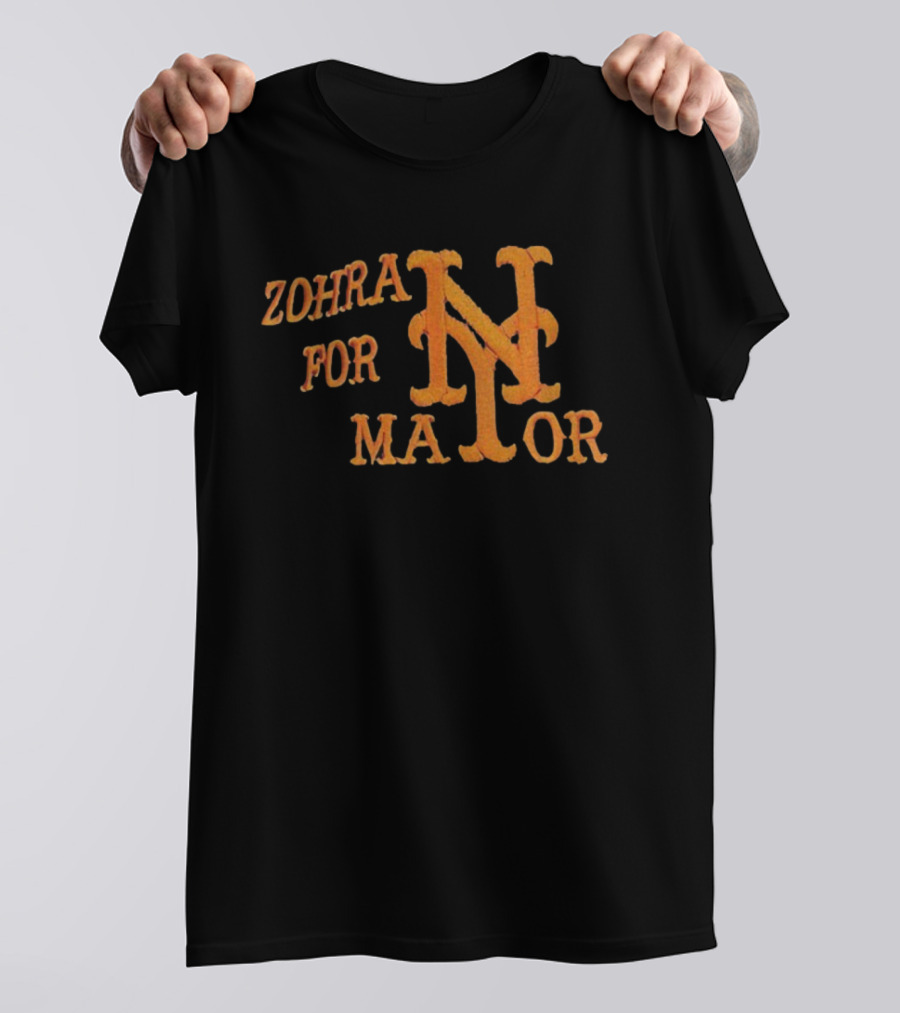 Zohran For Mayor NY✭Mets Style T-Shirt