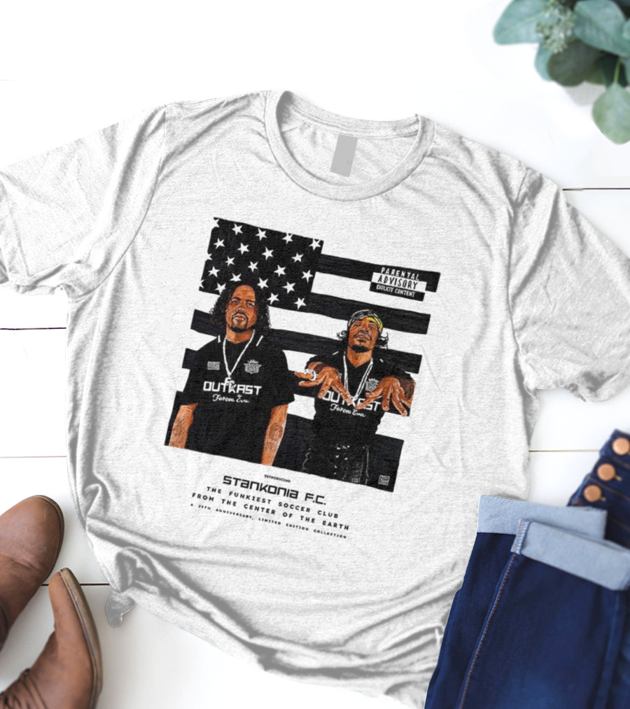 Stankonia Funky Vibes Center Of The Earth Soccer Club T-Shirt