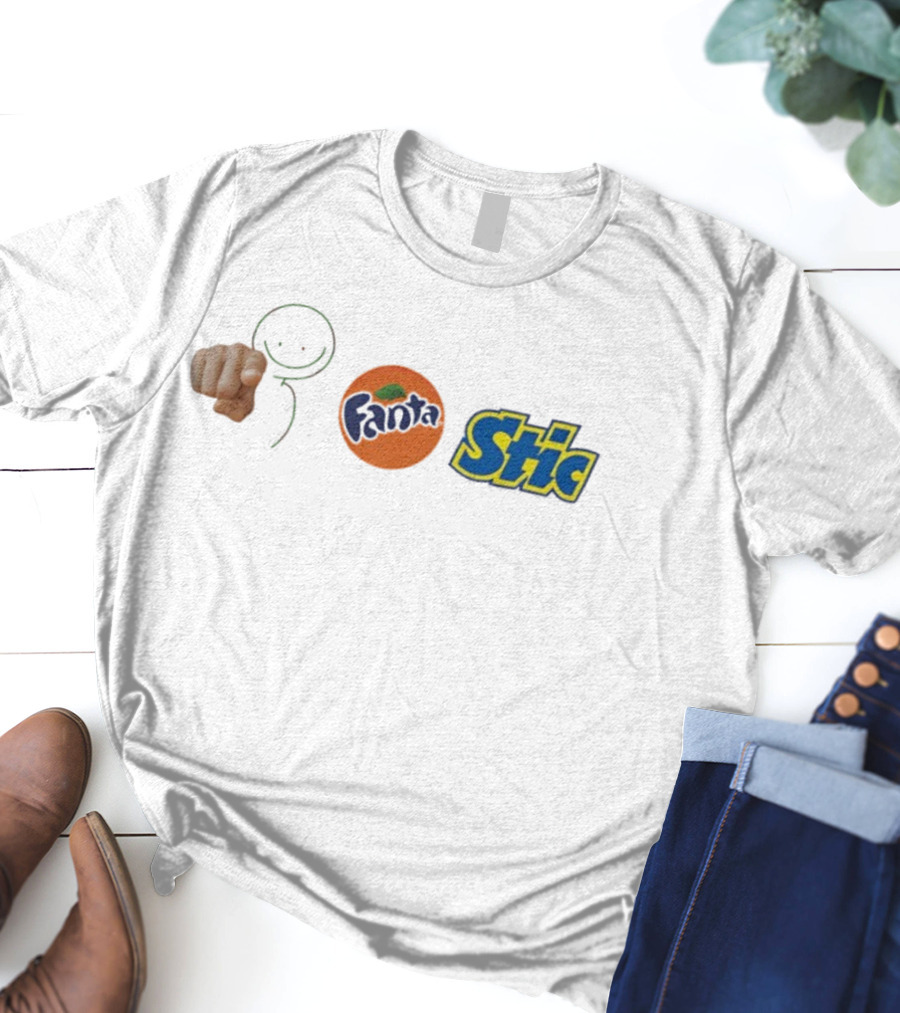 You Fanta Stick Meme Joke Beverage Parody T-Shirt