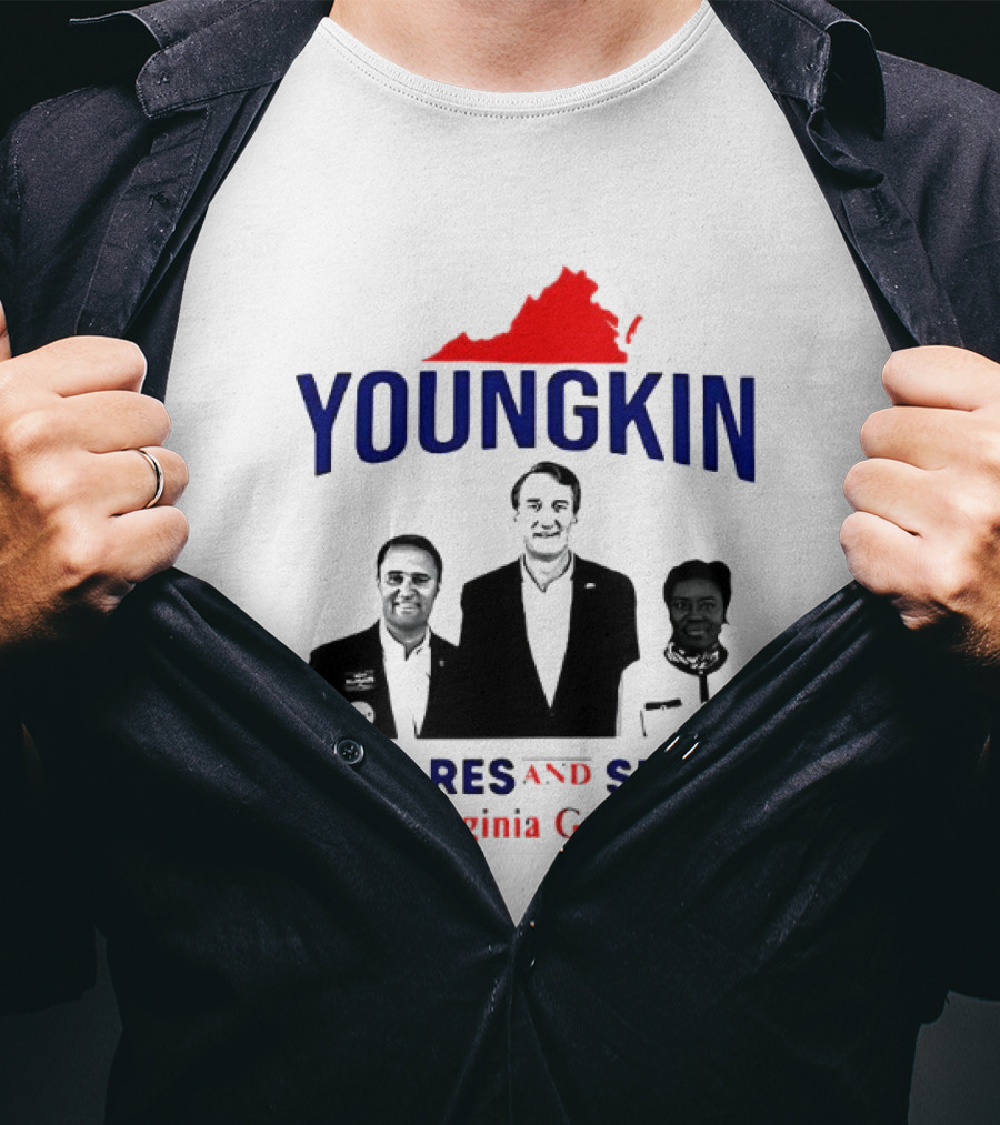 Youngkin Miyares Sears Make Virginia Great Again T-Shirt