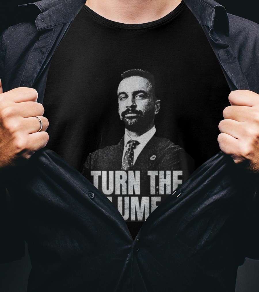 TURN THE VOLUME UP Zohran Mamdani NYC Political 2025 T-Shirt