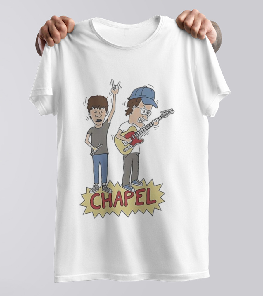 Beavis And Butt-Head Chapel Rock Duo Animation Series T-Shirt