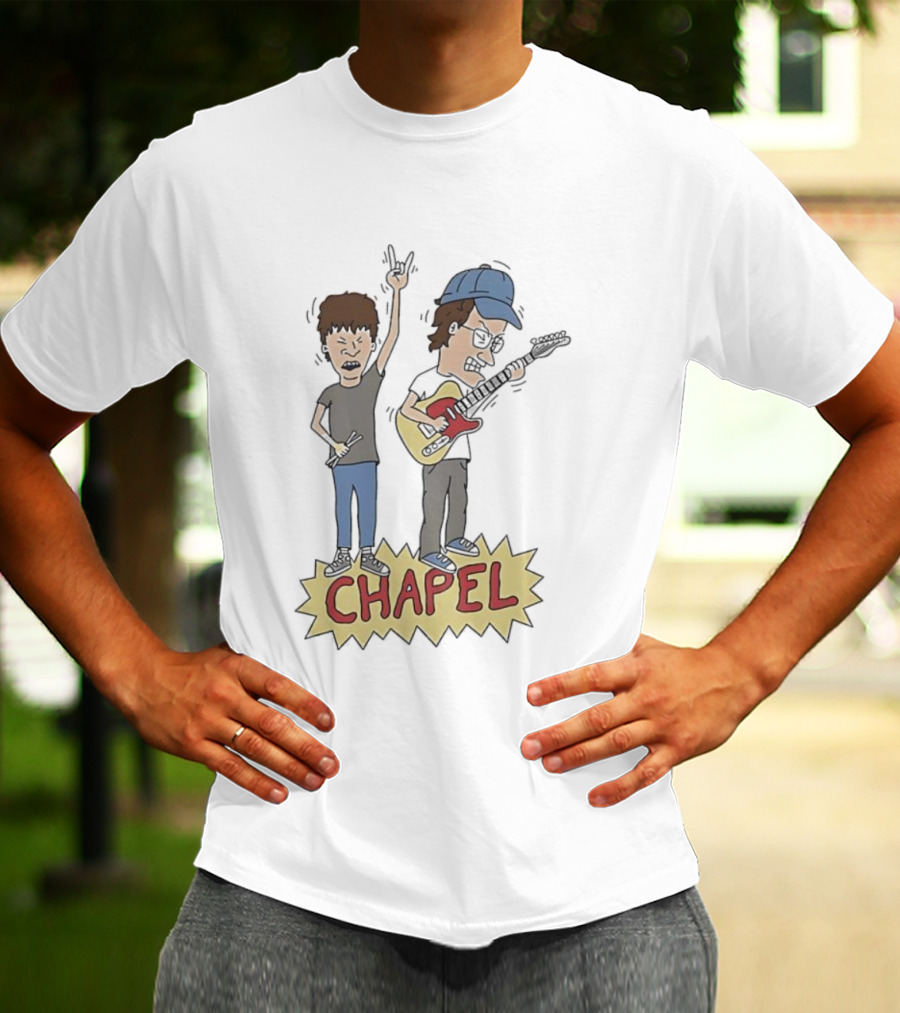 Beavis And Butt-Head Chapel Rock Duo Animation Series T-Shirt