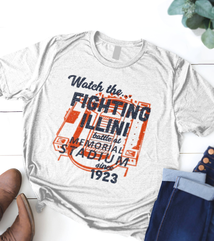 The Fighting Illini Memorial Stadium Since 1923 T-Shirt