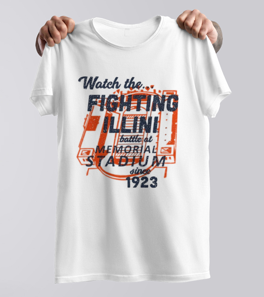 The Fighting Illini Memorial Stadium Since 1923 T-Shirt
