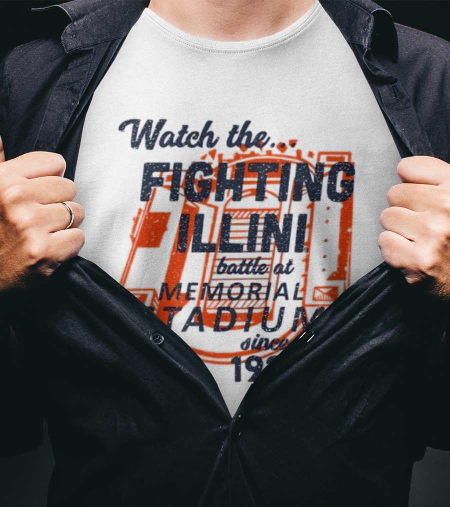 The Fighting Illini Memorial Stadium Since 1923 T-Shirt
