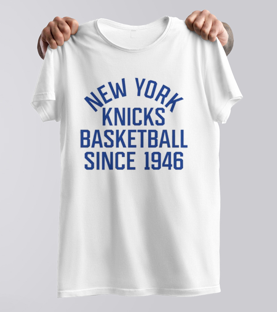 New York Knicks Basketball Sportiqe Collection Since 1946 T-Shirt
