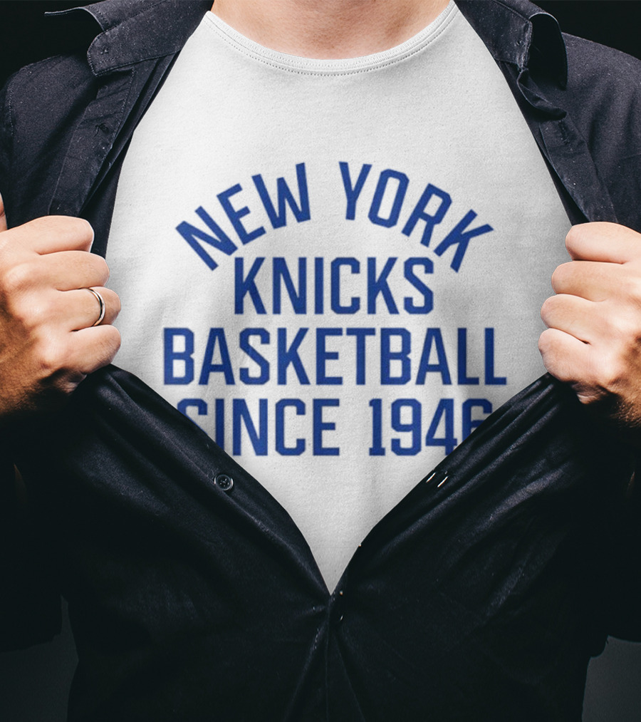 New York Knicks Basketball Sportiqe Collection Since 1946 T-Shirt