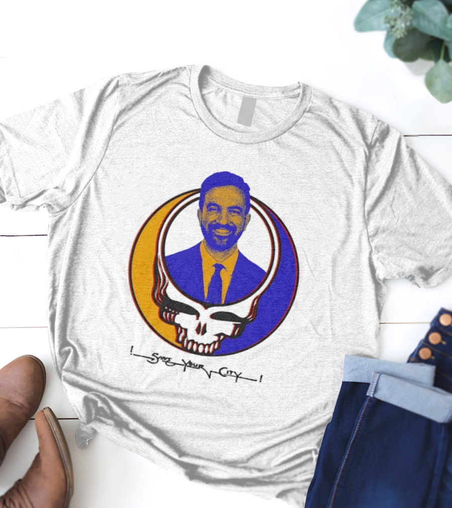 Steal Your Face X Zohran Mamdani Logo T-Shirt